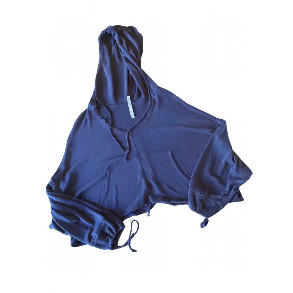 FP Movement Oversized‎ Crop Hoodie Size Small 0570